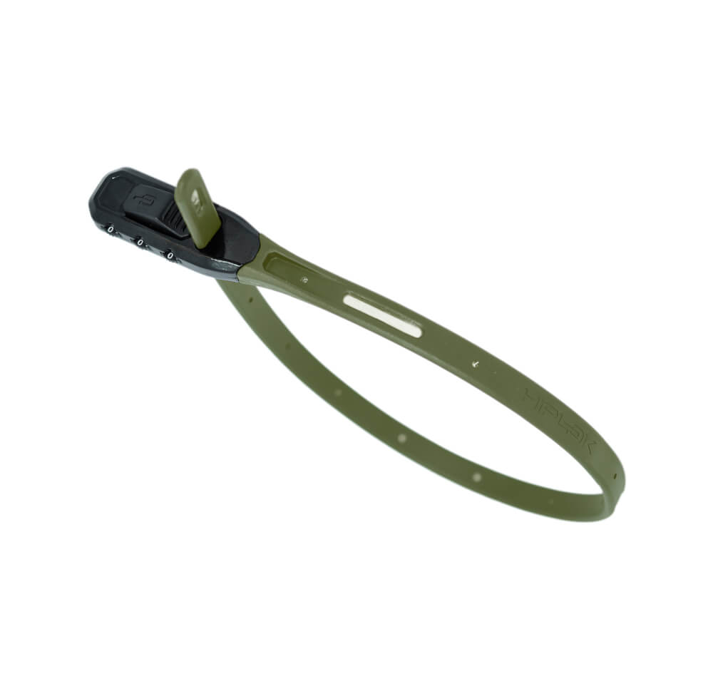 Bezpečnostní pásek Hiplok Z Lok Single Green