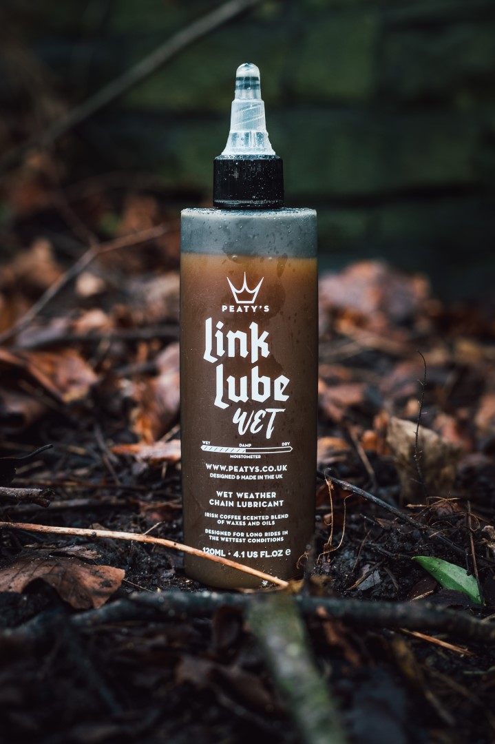 Mazivo na řetěz Peaty’s LinkLube Wet 120 ml