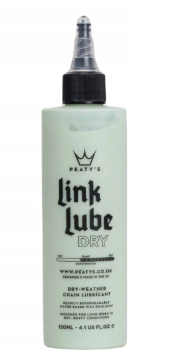 Mazivo na řetěz Peaty’s LinkLube Dry 120 ml