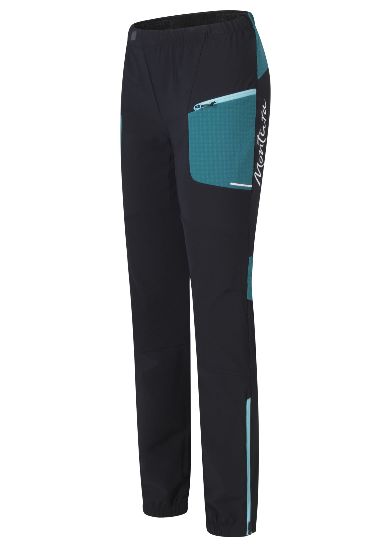 Dámské skialpové kalhoty MONTURA Ski Style Pants Woman Black/Baltic 9051