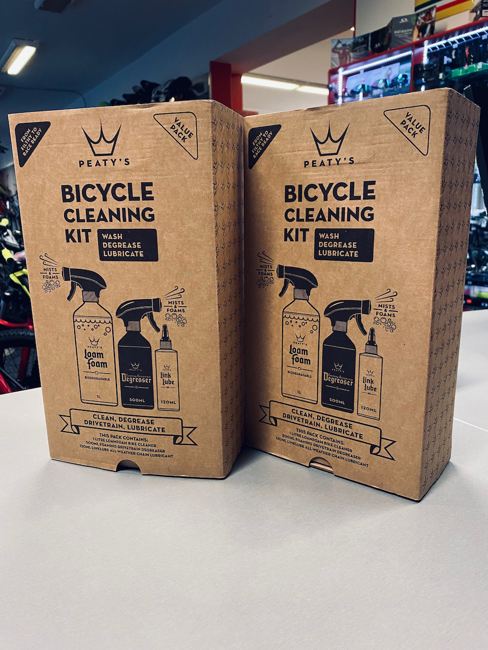 Čisticí sada Peaty’s Clean Degrease Lube Gift Pack