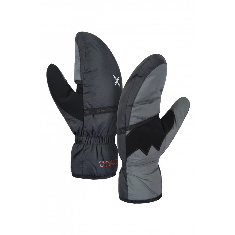 Unisex zimní rukavice Montura Finger-Out Mitten Black 90