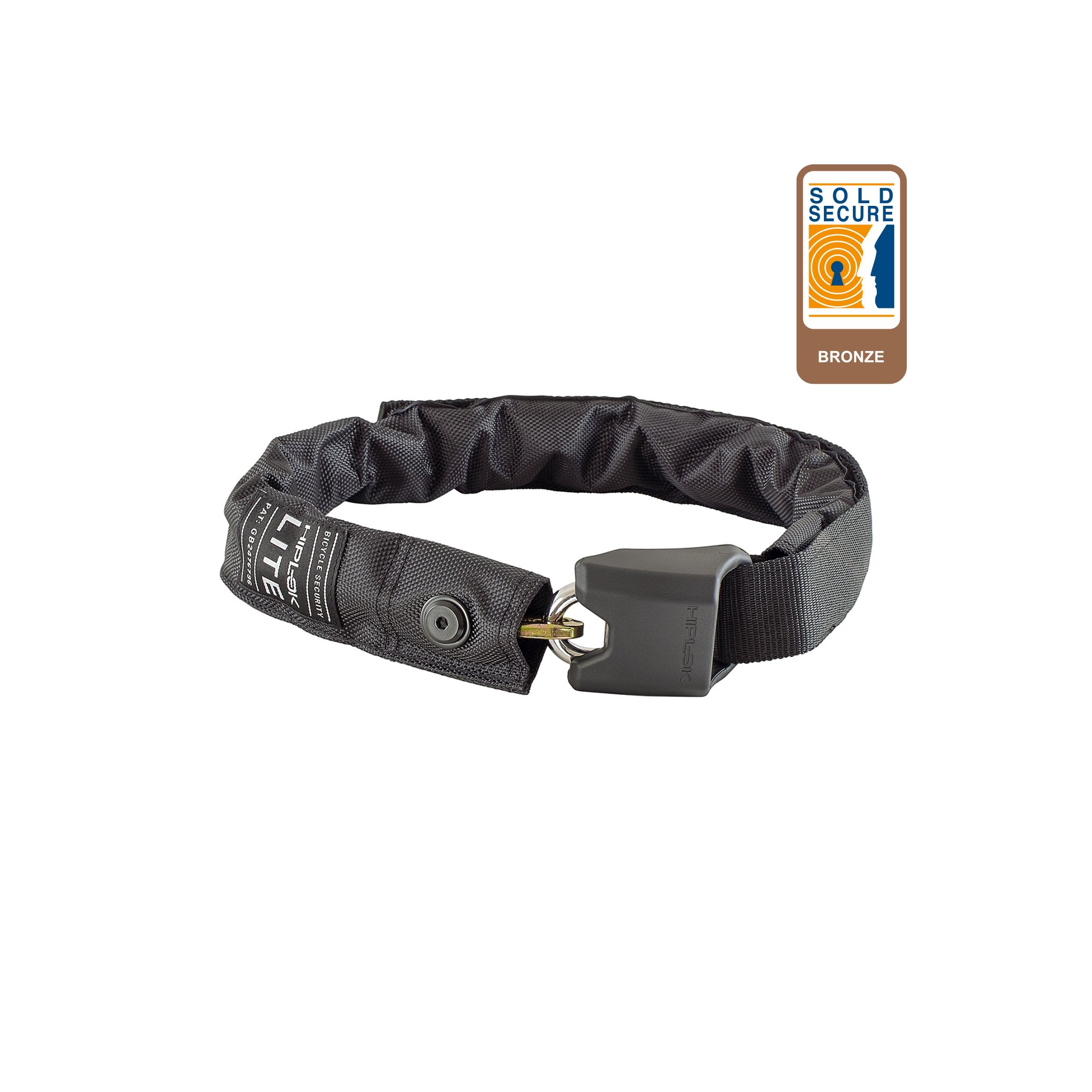 Řetězový zámek Hiplok Lite All Black