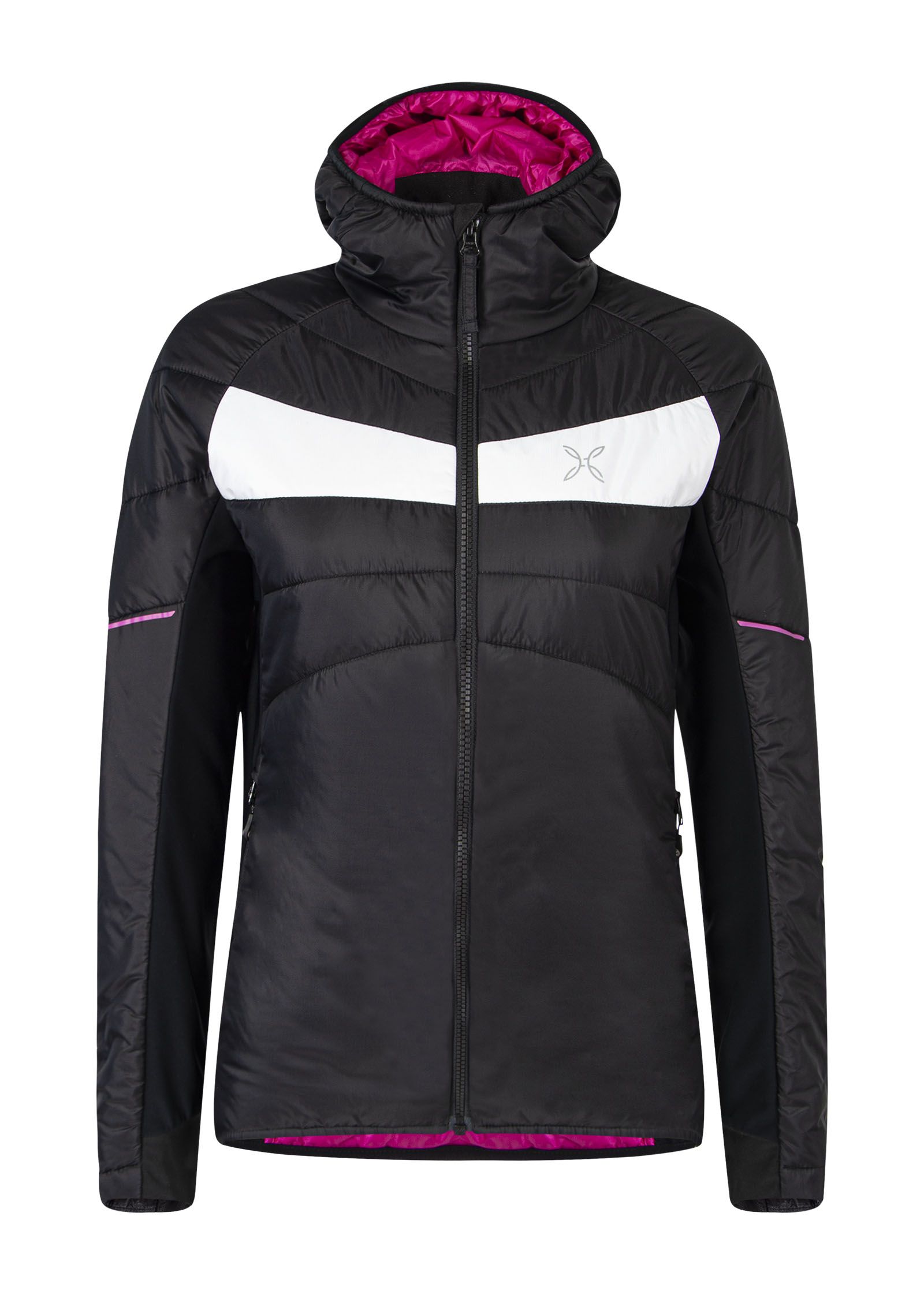 Dámská zateplená bunda Montura Cervino Hoody Jacket Black/Pink