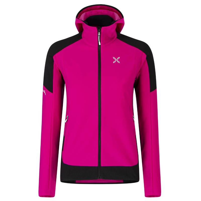 Dámská běžecká bunda Montura Windfit Maglia Woman Pink 07