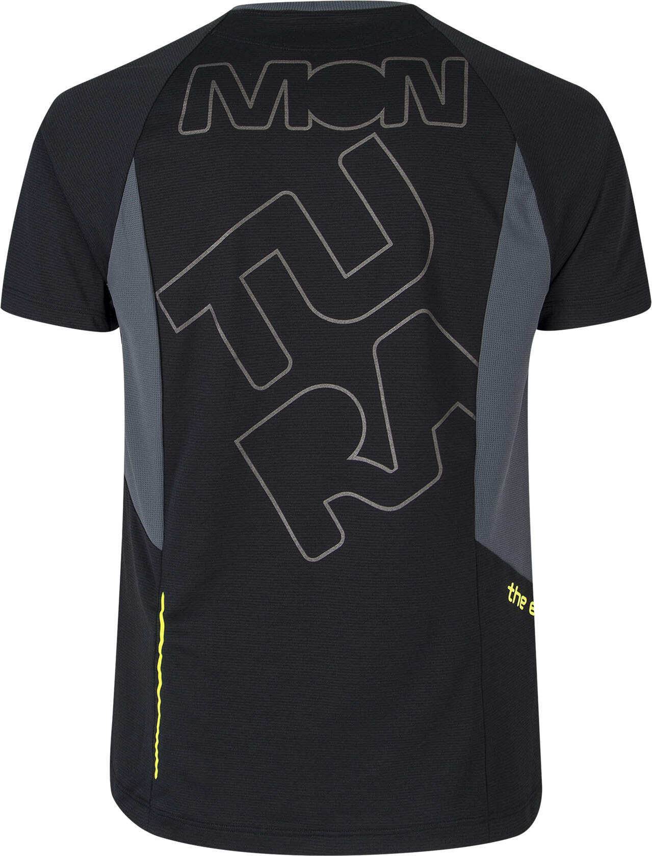 Pánské funkční tričko Montura Rock Piombo/Giallo Fluo