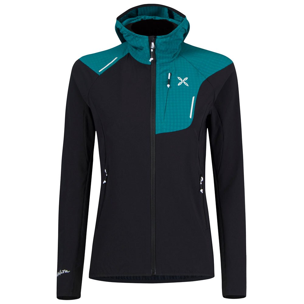 Dámská hybridní bunda Montura Ski Style 2 Jacket Woman Black/Baltic 9051