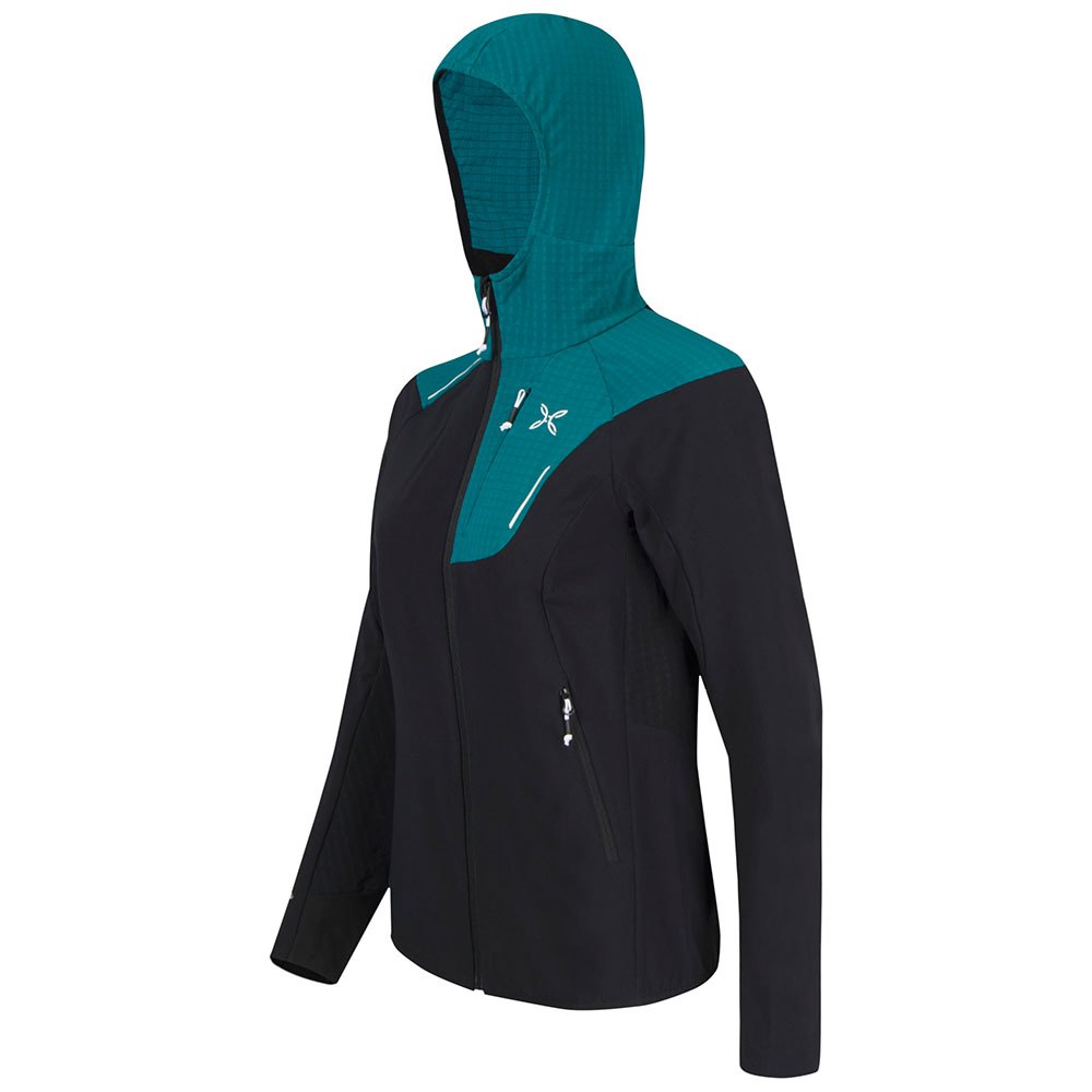 Dámská hybridní bunda Montura Ski Style 2 Jacket Woman Black/Baltic 9051