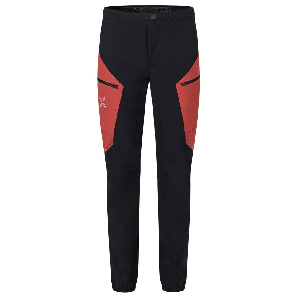 Pánské skialpové kalhoty MONTURA Ski Style Pants Black/Tobacco 9061