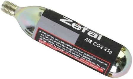 Závitová CO₂ bombička Zefal 25 g