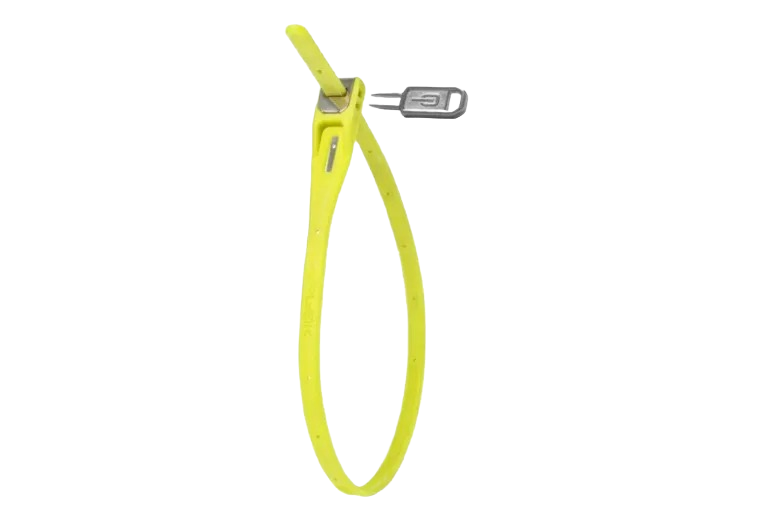 Bezpečnostní pásek Hiplok Z Lok Single Yellow