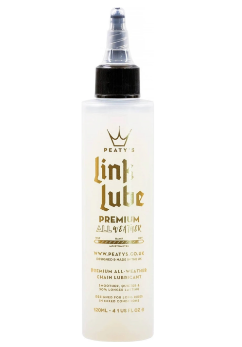 Mazivo na řetěz Peaty’s LinkLube All-Weather Premium 120 ml