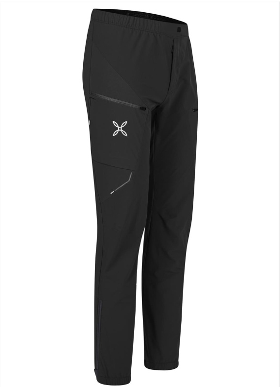 Pánské zkrácené skialpové kalhoty MONTURA Speed Style -5 cm Pants Black 90