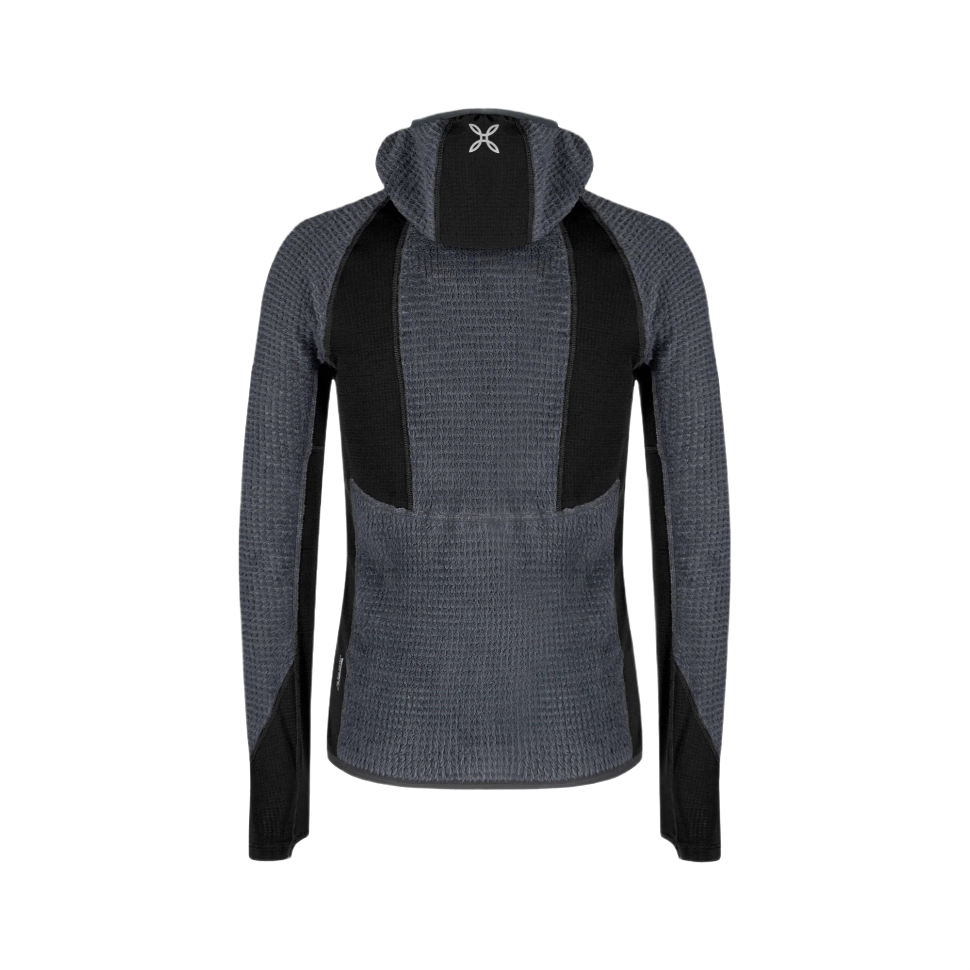 Pánská funkční mikina Montura Vertigo PTC Alpha FZ Hooded Gunmetal Grey