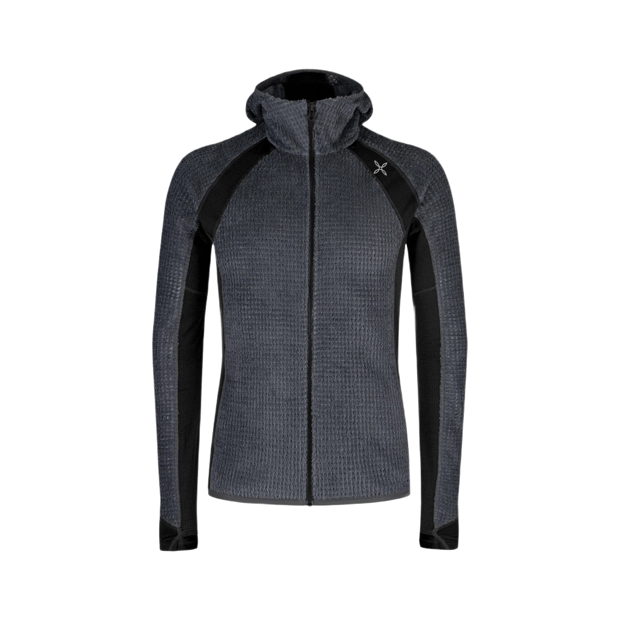 Pánská funkční mikina Montura Vertigo PTC Alpha FZ Hooded Gunmetal Grey