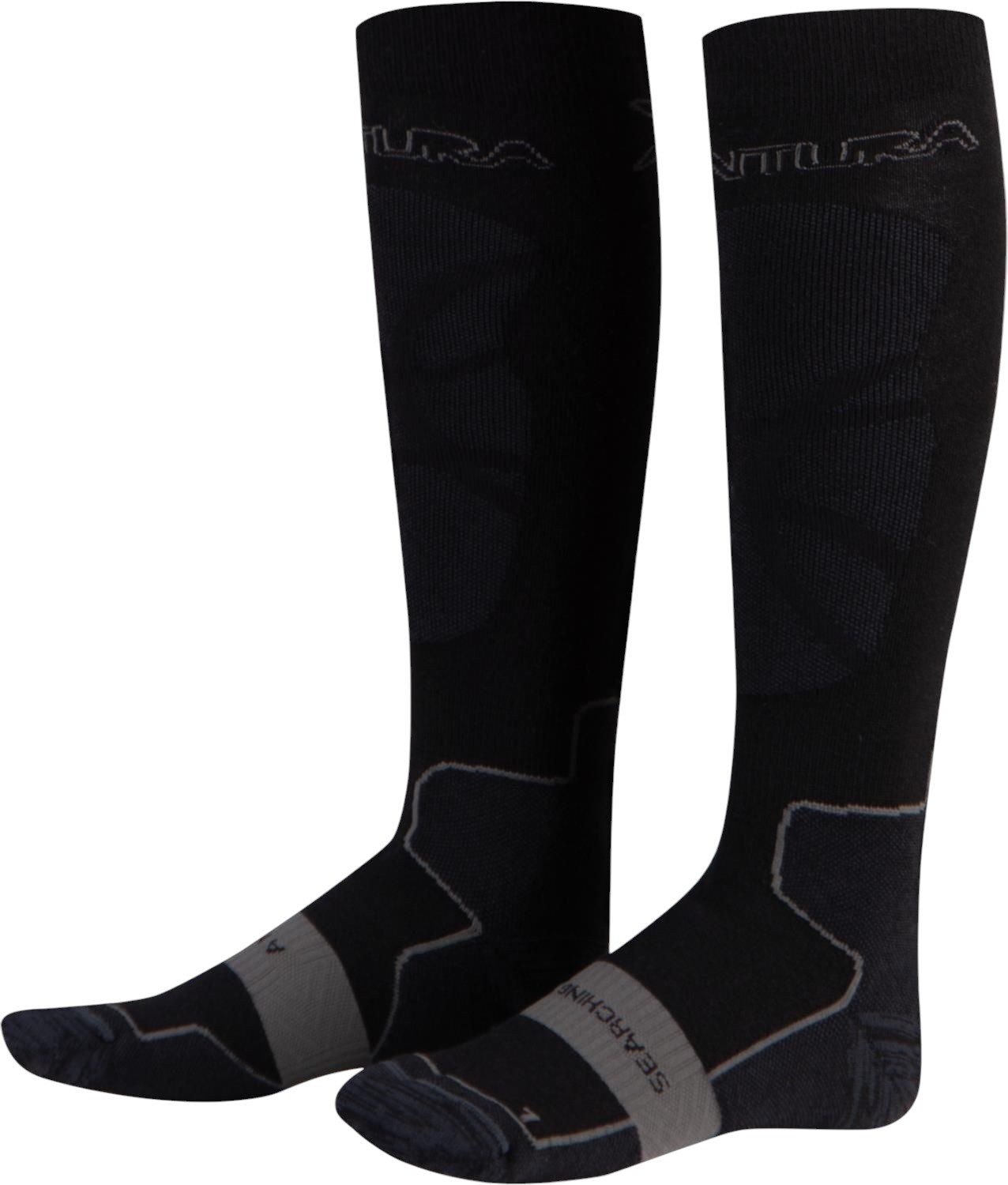 Cyklistické merino ponožky Montura Wool Warm – černé