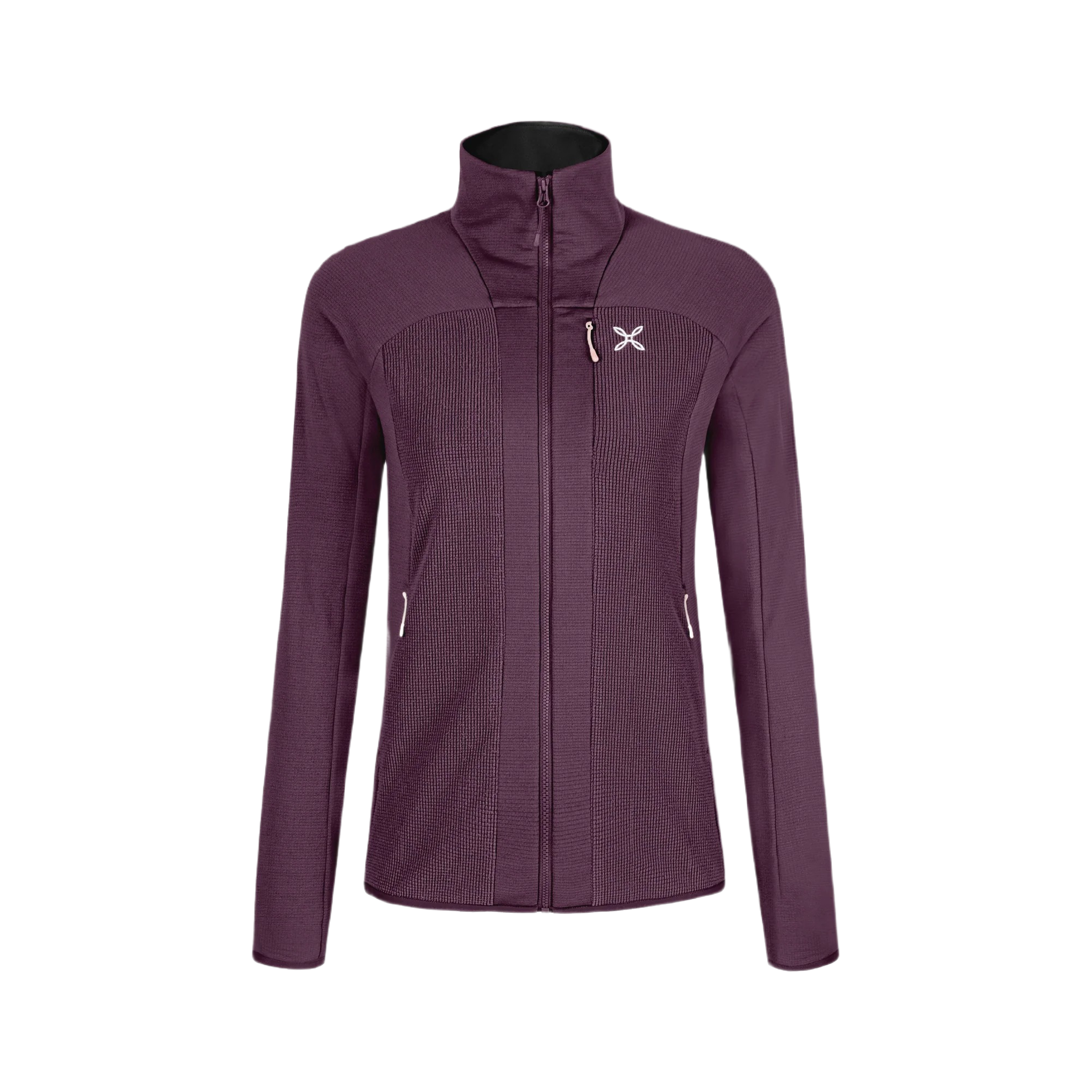 Dámská fleecová mikina Montura Stretch 2 Maglia Wine Red/Light Rose