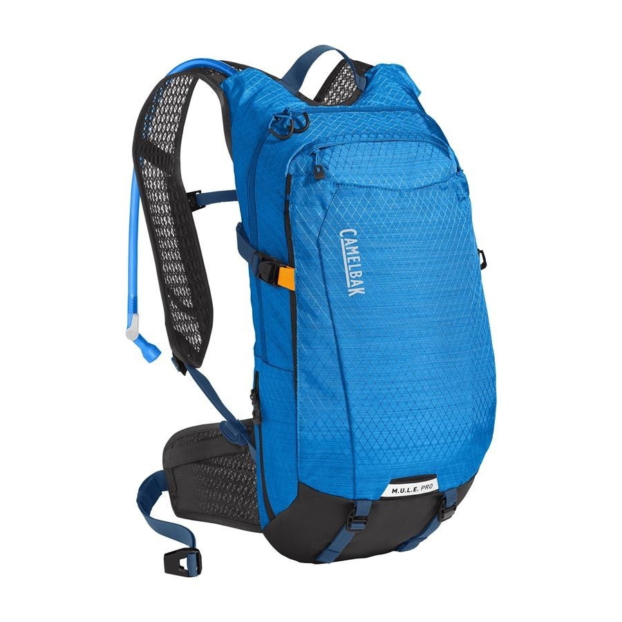 Cyklistický batoh CamelBak MULE Pro 14 Ibiza Blue/Orange