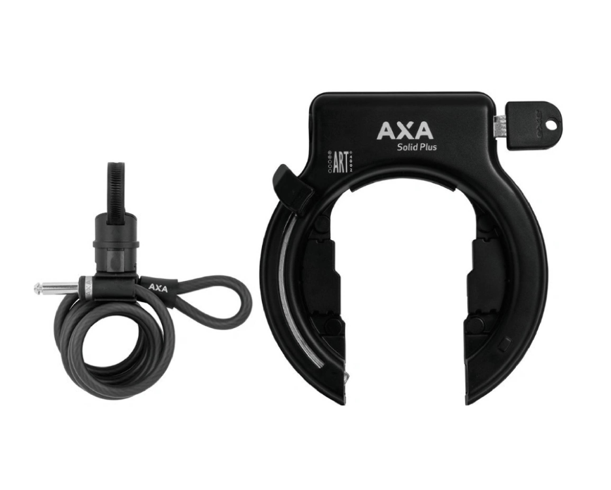 Rámový zámek AXA Solid Plus Black