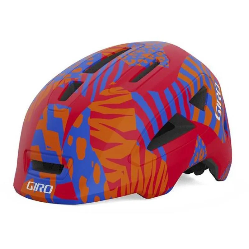 Přilba GIRO Scamp II mat red animal XS