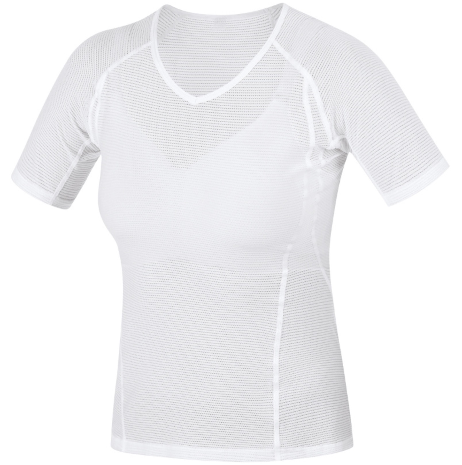 Dámské termotriko GORE Base Layer s krátkým rukávem – bílé