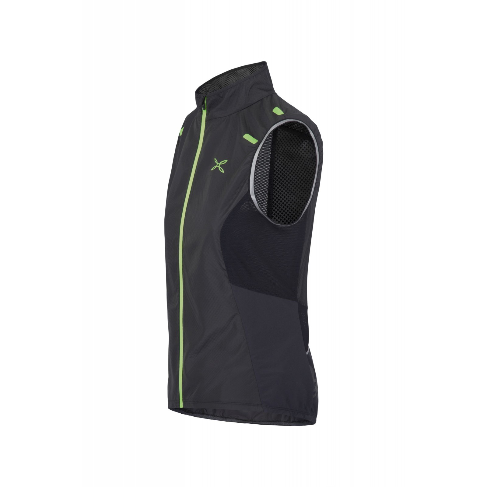 Dámská cyklistická vesta Montura Diaspro Vest Woman Black/Fluo 9070F