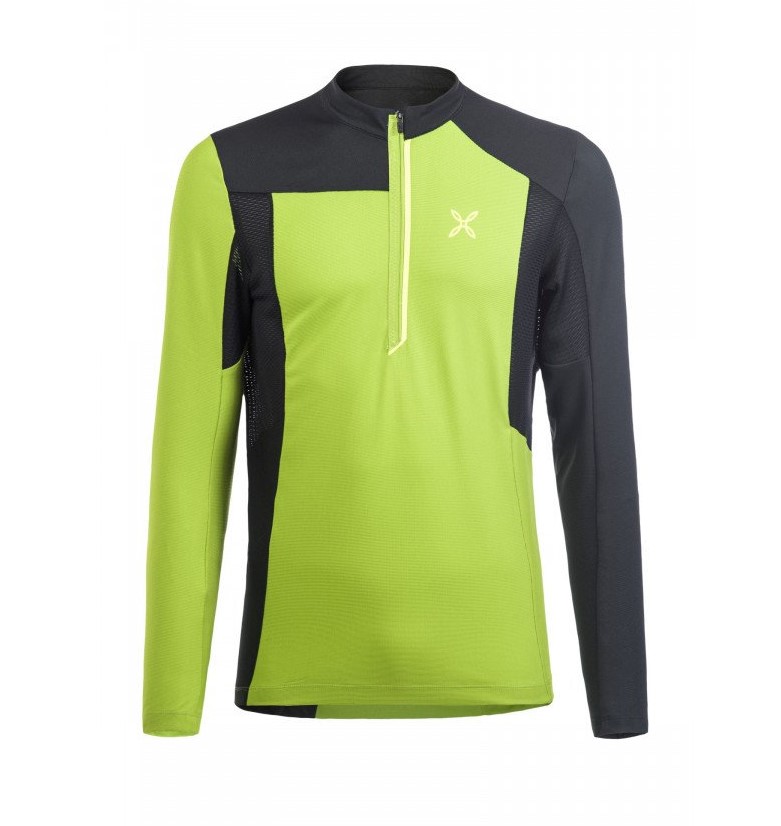 Pánské funkční tričko Montura Selce Zip Maglia – 4091