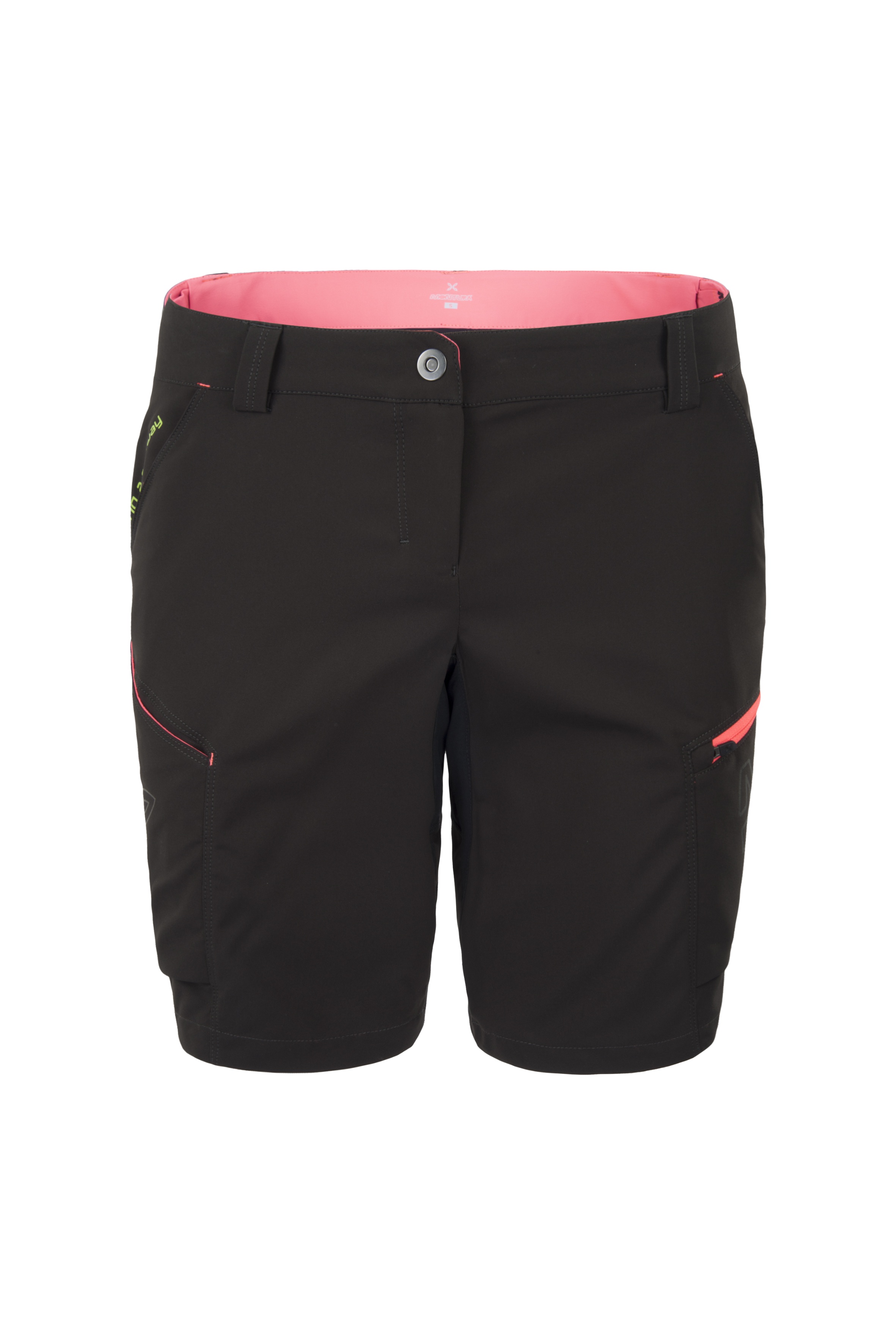 Dámské MTB kraťasy Montura Basalto Bermuda Ardesia/Coral Fluo 9103F